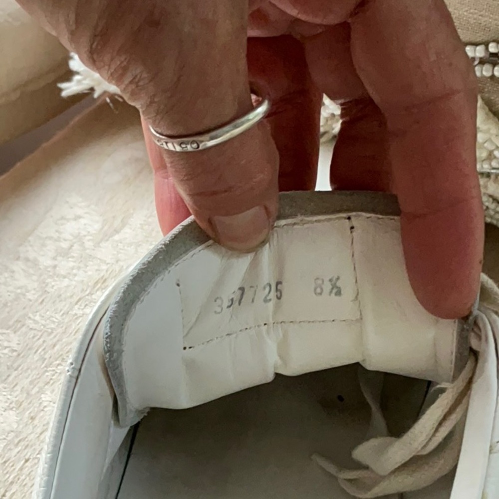 TO‎ BOOT NEW YORK Carlin White Sneaker ADAM DERRICK​ - Picture 9 of 9